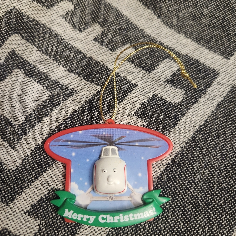 rare & HTF 2013 Thomas & Friends Harold the Helicopter Merry Christmas Ornament